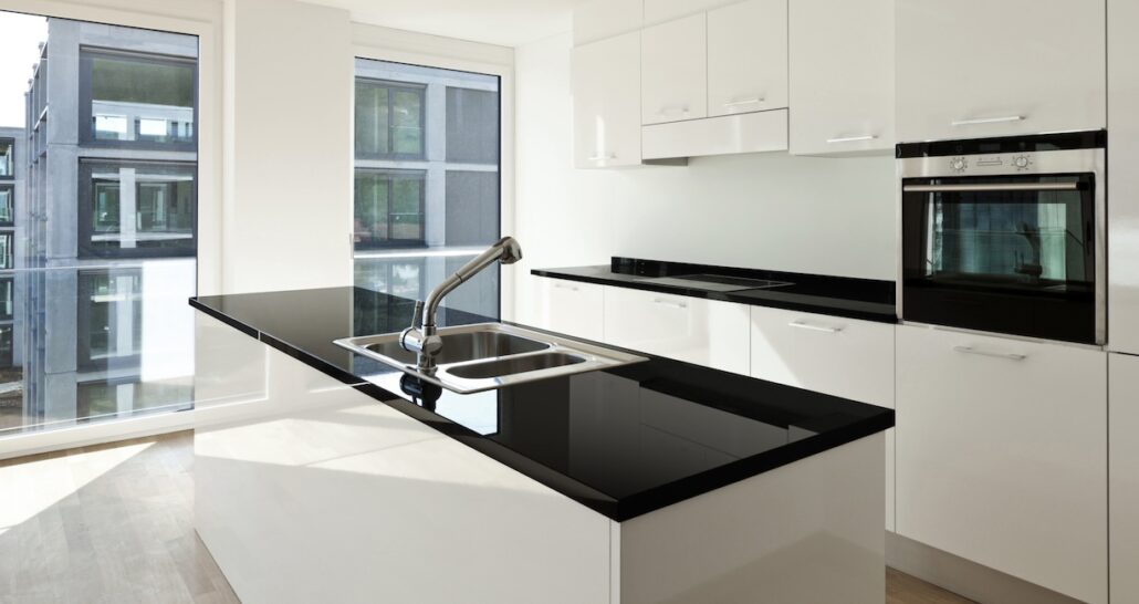 Cocina con isla central